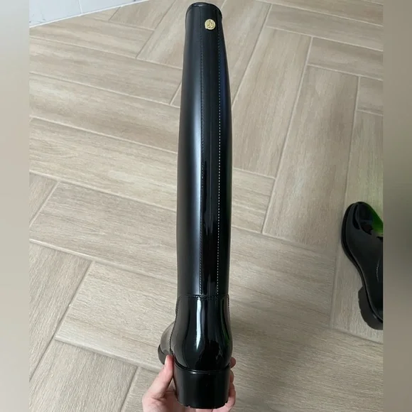 NWOT Sam Edelman Sydney Rain Boots Black - 7 - Picture 4 of 6